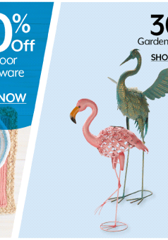 30% Off Garden décor