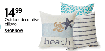 14.99 Outdoor decorative pillows