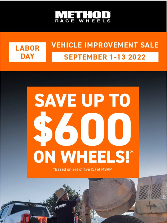 Method Race Wheels 🔥 All Wheels on Sale 🔥 Milled