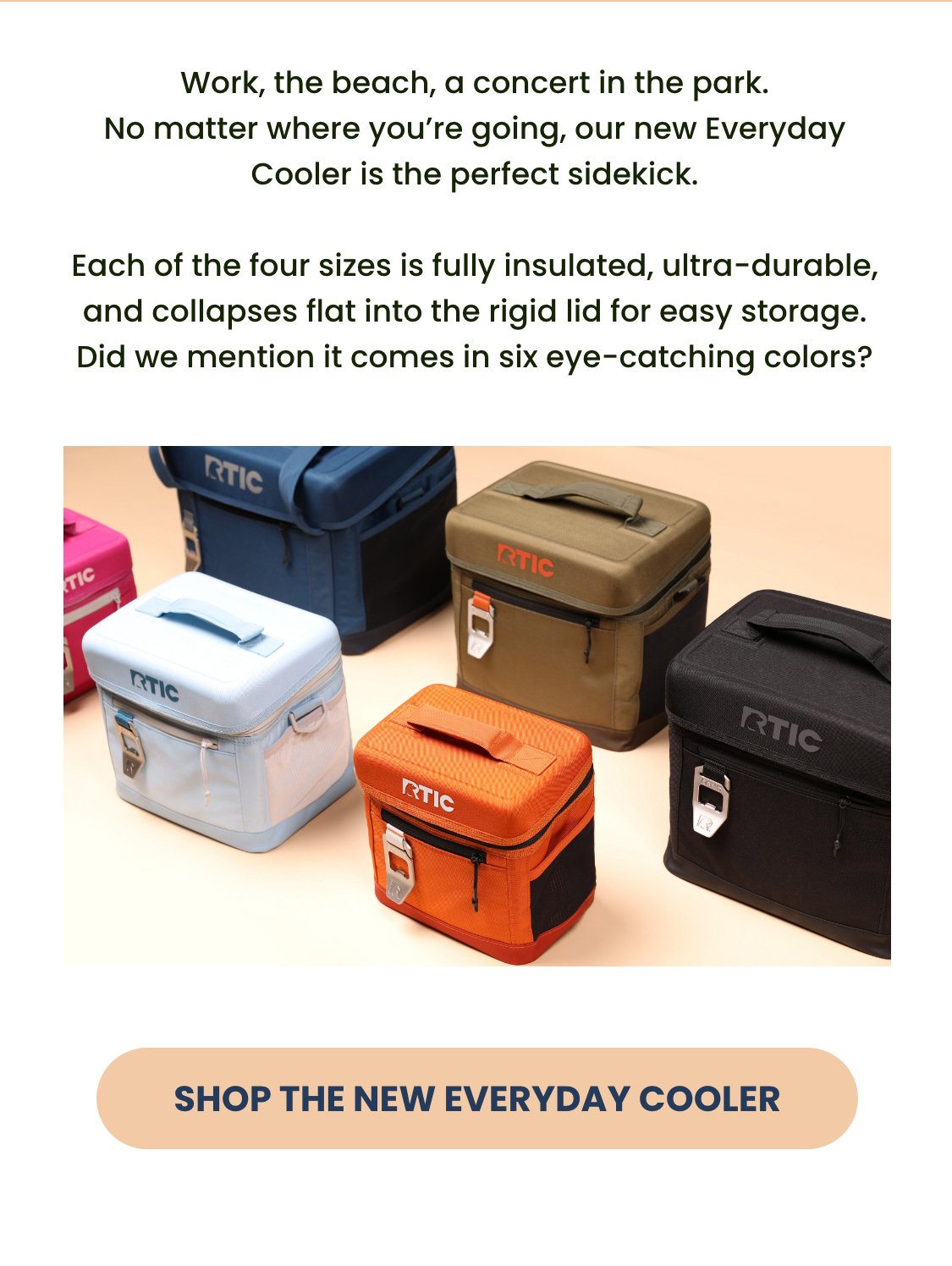 RTIC: The Everyday Cooler, Your New Go-To.