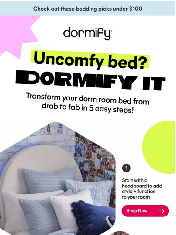Dormify bed? Milled