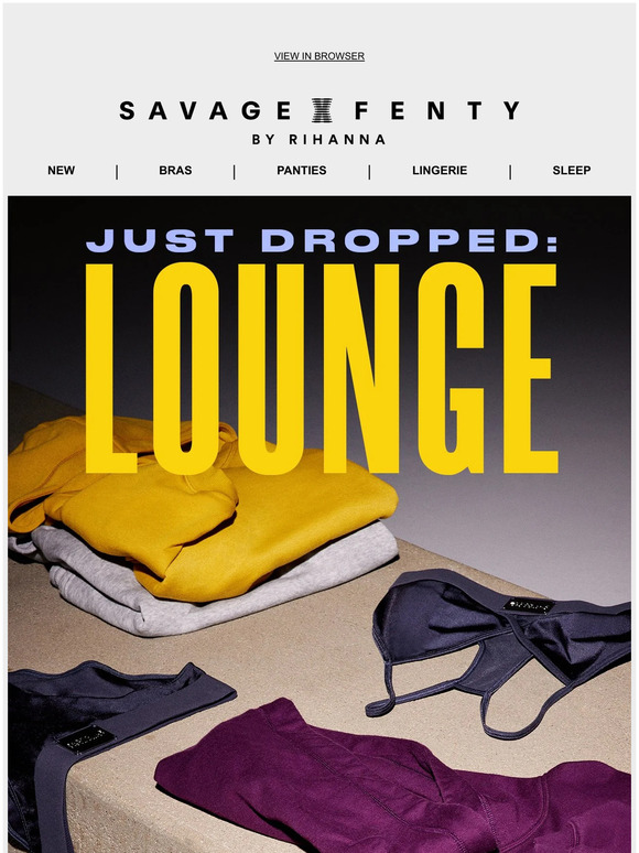 Savage x Fenty ICYMI LOUNGE IS HERE! Milled