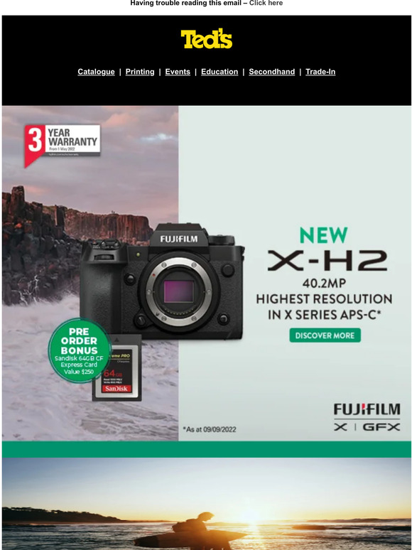 Ted's Cameras 📸New Fujifilm Mirrorless Release📸 Milled