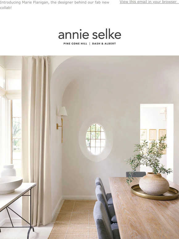 Annie Selke A name you need to know! Milled
