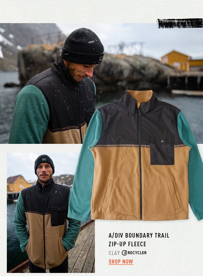 A/Div Boundary Trail Zip-Up Fleece [Shop Now]
