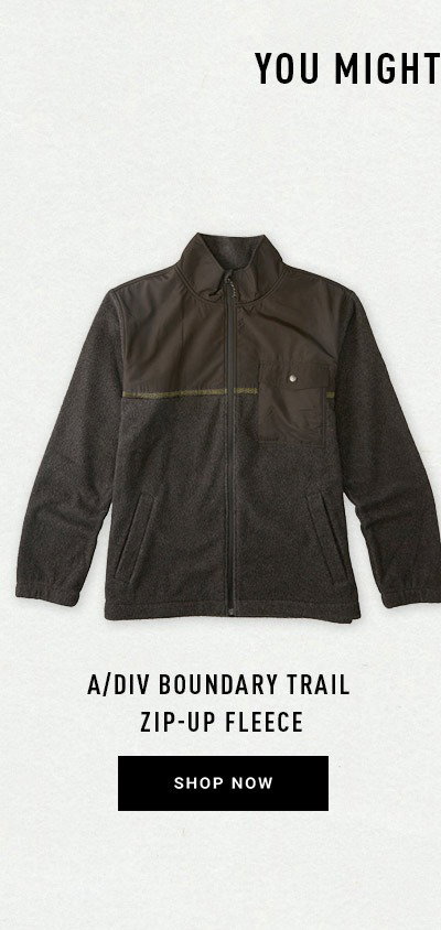 A/Div Boundary Trail Zip-Up Fleece [Shop Now]