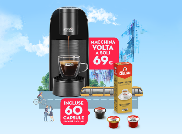 Caffitaly IT: Macchina da caffè Volta S35 a soli 69€ - provala subito!