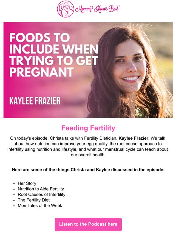 Feeding Fertility: Foods to eat while TTC!