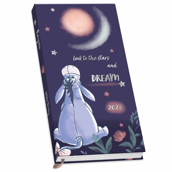 Disney Winnie The Pooh, Eeyore Official Slim Diary 2023