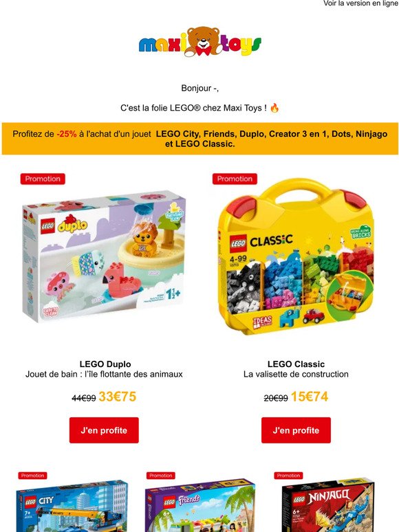Promo Maxipack Savons Et Coffret De Beauté chez Maxi Toys