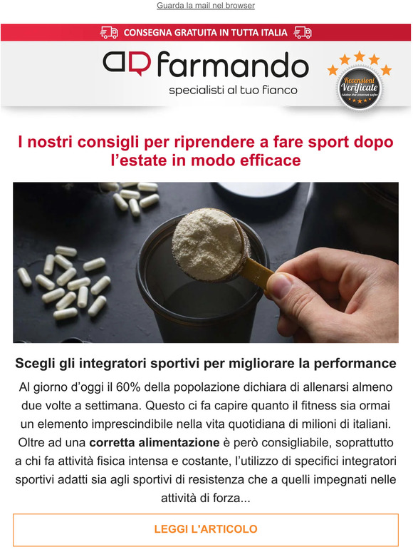 Integratori: sì o no? Come migliorare la tua performance sportiva