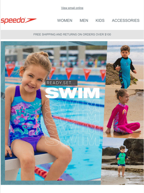 Speedo: New Season, ready for Swim Lessons! | Milled