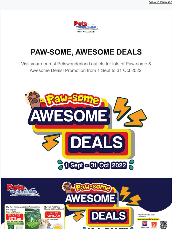 Paw-some Awesome Deals 🐾