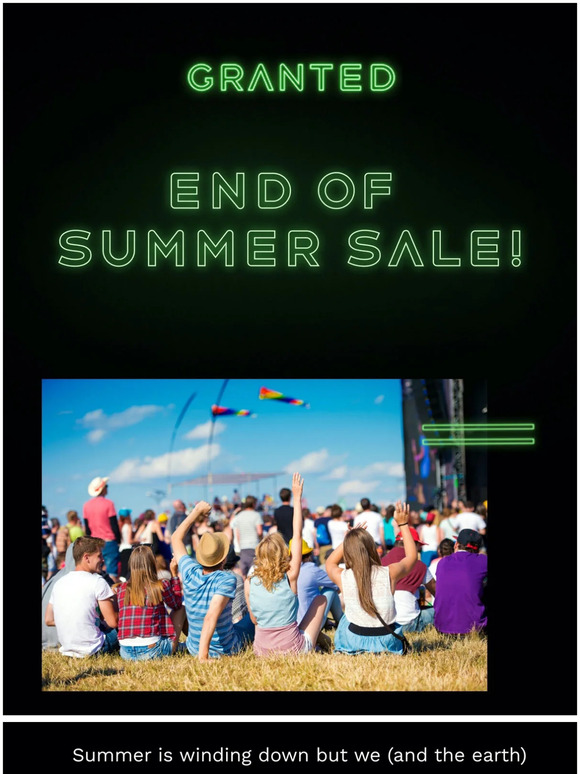 The End of Summer Sale is Here! 🥵