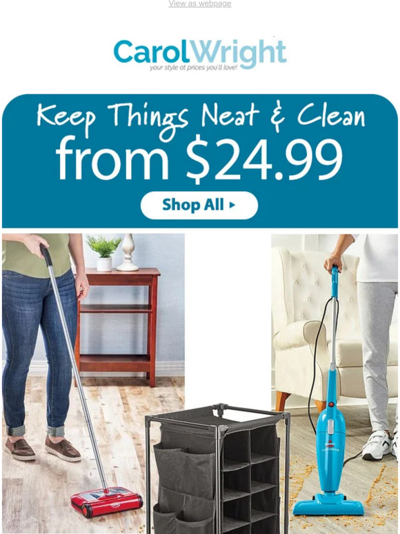 Dr. Leonard's Healthcare/Carol Wright Gifts Keep things neat & clean
