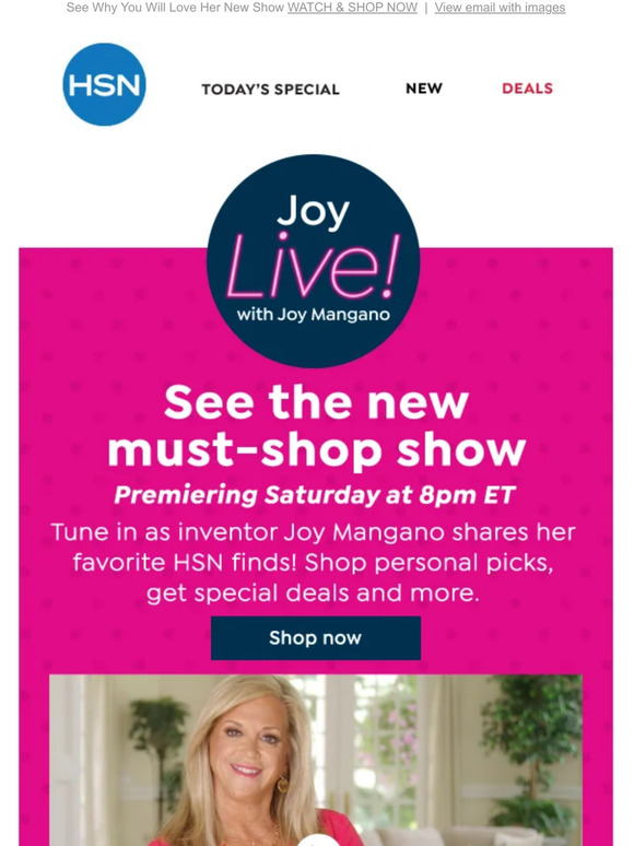What Happened To Hsn Host Joy Mangano at Judith Caffrey blog