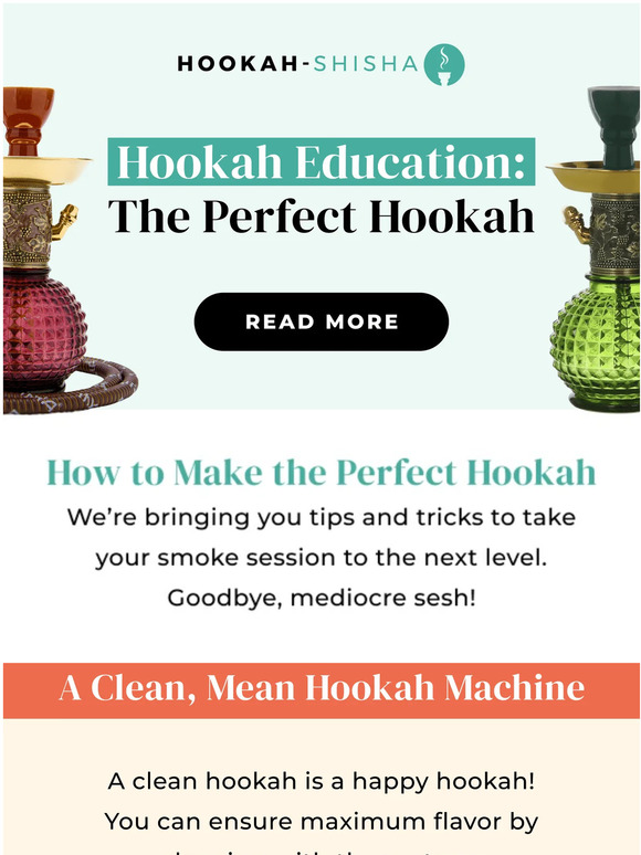Hookah Shisha How to make the perfect hookah Milled
