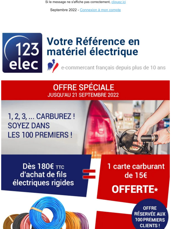 Offre spéciale : votre carte carburant offerte !