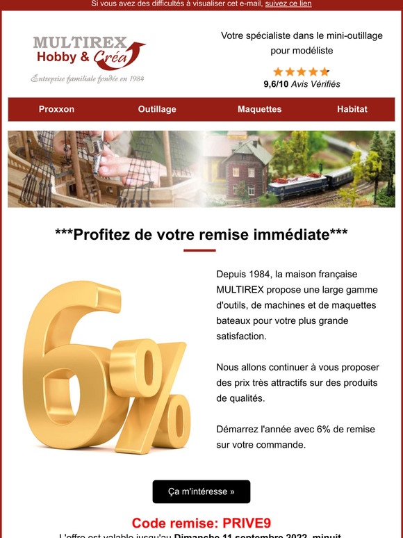 Un avantage à ne pas rater
