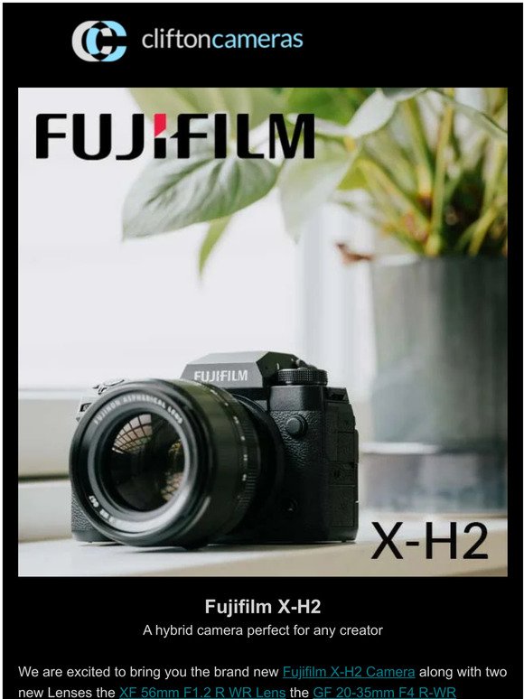 Excited to Reveal the New Fujifilm X-H2 & Two New Lenses 📷