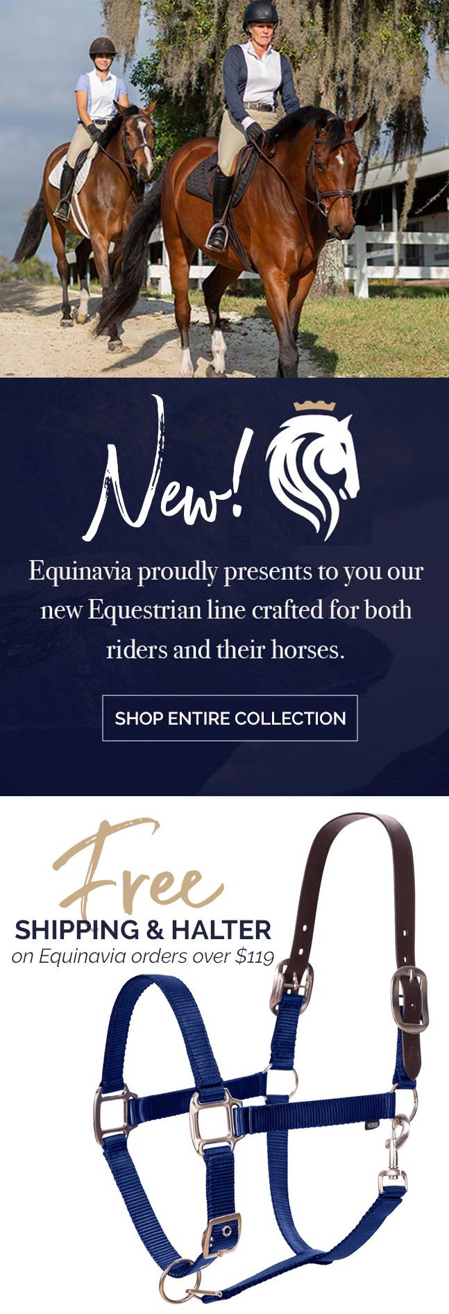 HorseLoverZ Introducing Equinavia FREE Loki Breakaway Halter with