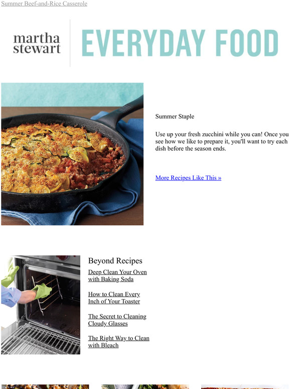 Martha Stewart 11 of Our Favorite Zucchini Casserole Recipes Milled