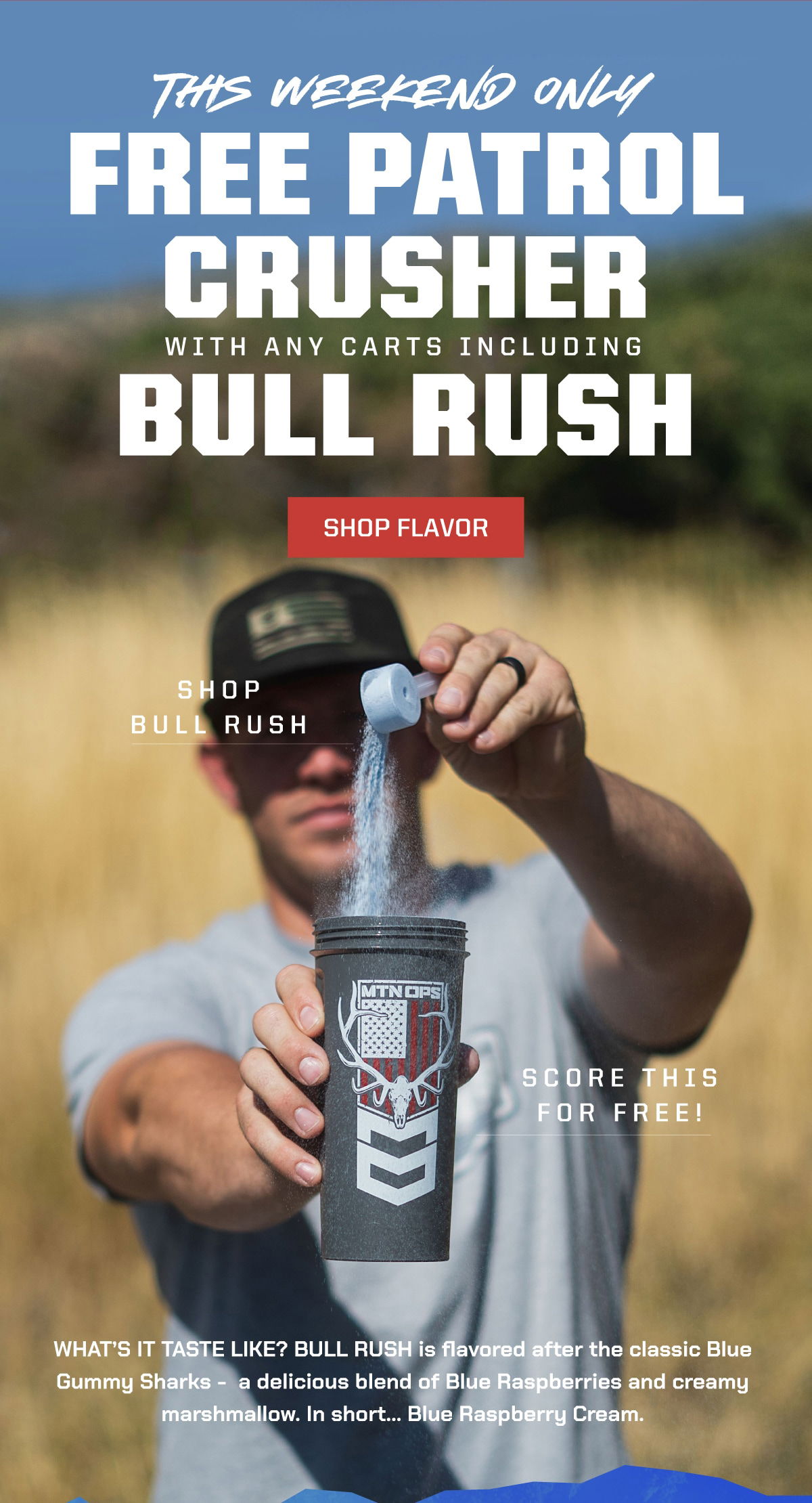 MTN OPS Crusher Shaker Bottle