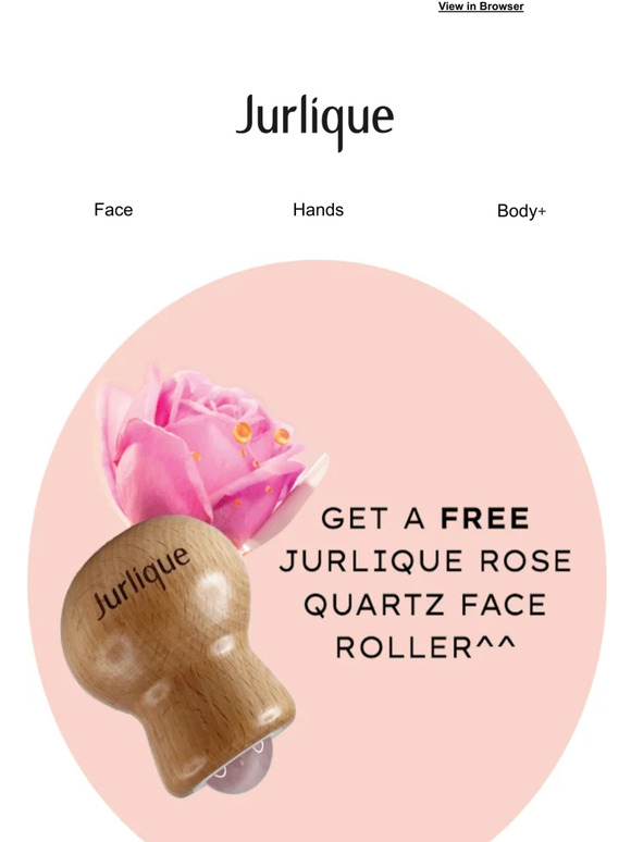 Your Free Rose Quartz Roller is Waiting