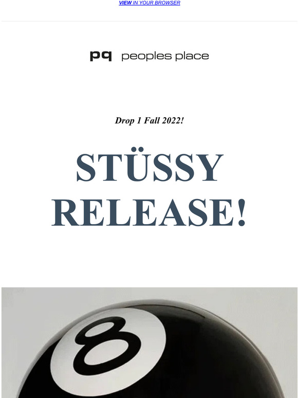 Stüssy Release!