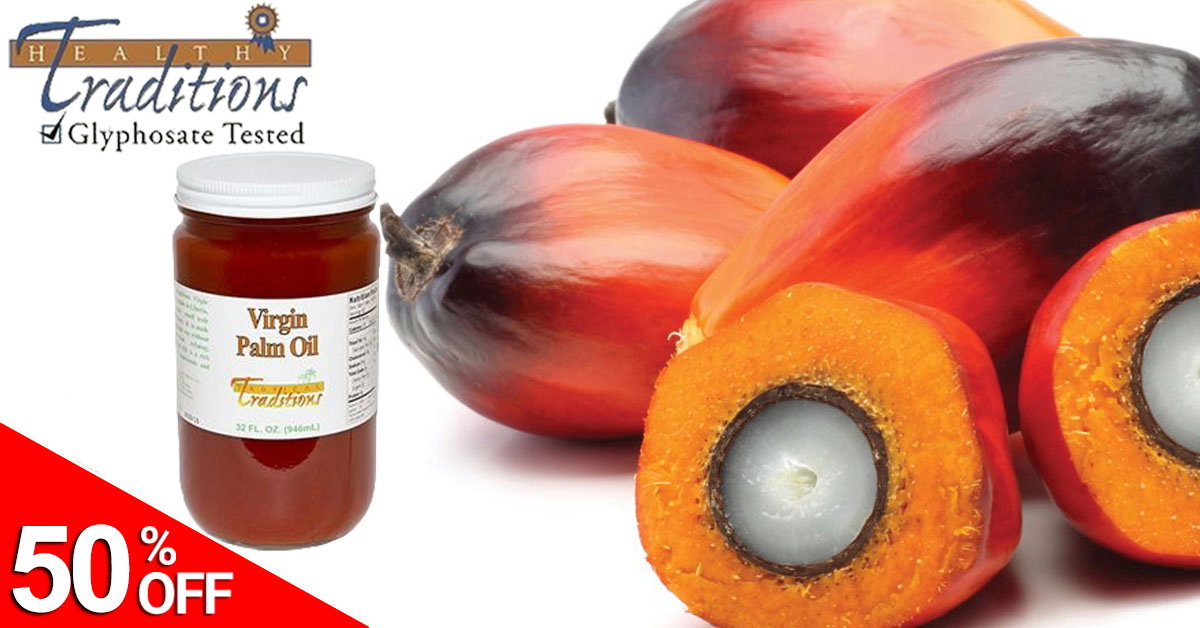 50% OFF Virgin Palm Oil