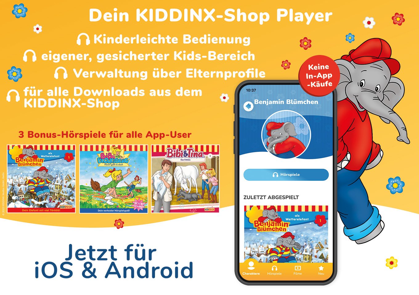 Kiddinx-Shop.de - HÃ¶rspiele fÃ¼r Kinder: ☀Exklusiv vorab - Benjamin  Blümchen Folge 152☀ und viele weitere Neuheiten