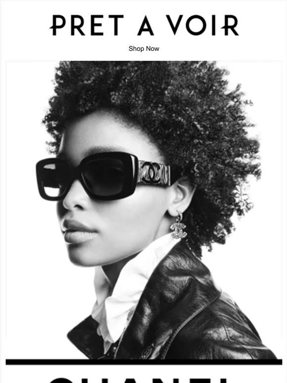 Pretavoir Sunglasses in a Maxi Format — CHANEL 2022 Eyewear Campaign