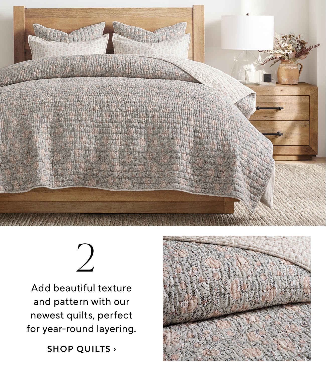 Pottery Barn Layering 101 The fall bed. Milled