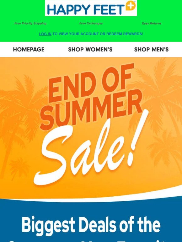 Our End of Summer Sale Starts NOW