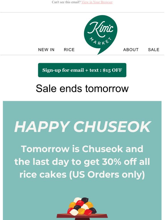 30% Off Rice Cakes