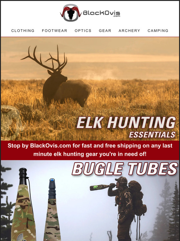 Elk Hunting Essential Gear Milled