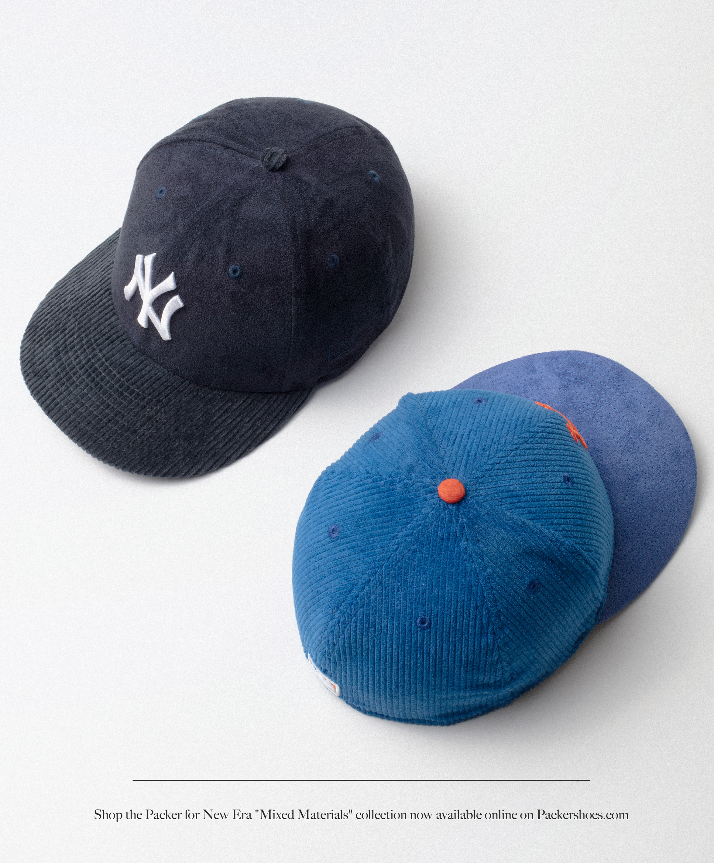 New Era Packer x New Era New York Mets 59FIFTY Fitted Mixed Materials