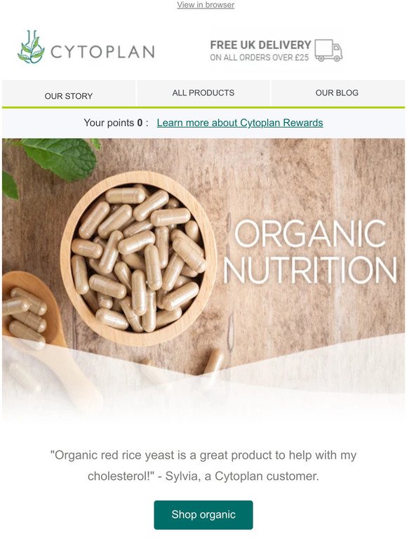 Organic nutrition