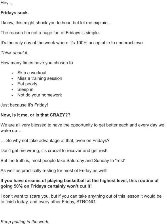😡 I hate Friday. Here's why: