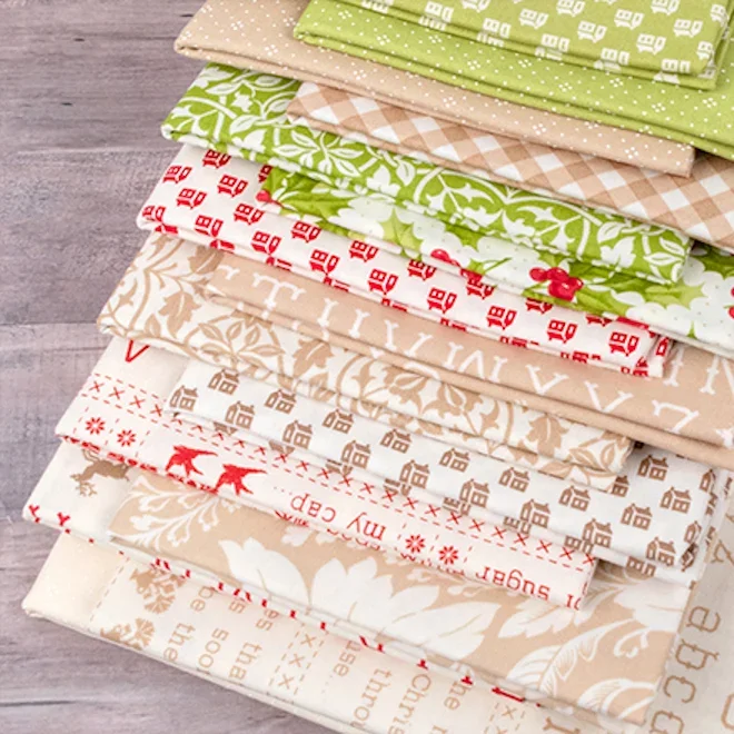Christmas Figs Jelly Rolls by Fig Tree Quilts Moda Precuts- Quilt in a Day  / Quilting Fabric