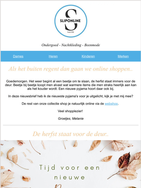 Tijd voor een nieuw pyjama seizoen!