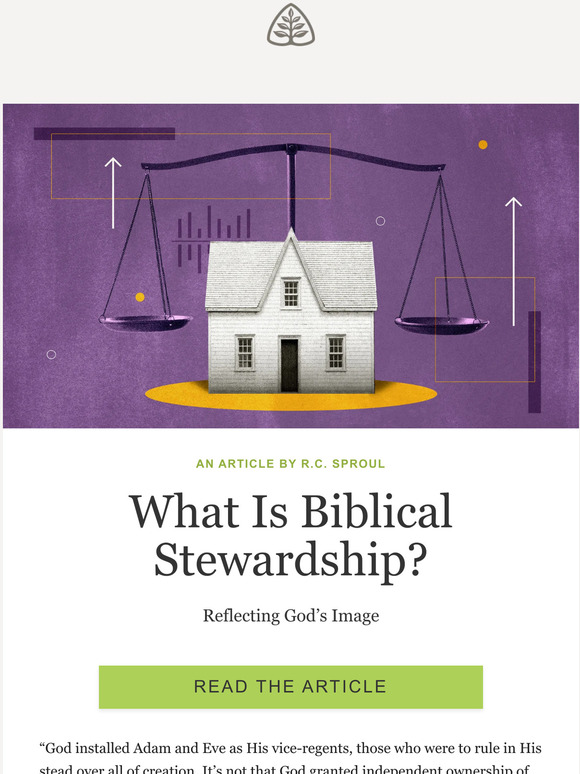 Ligonier Ministries What Is Biblical Stewardship? Milled