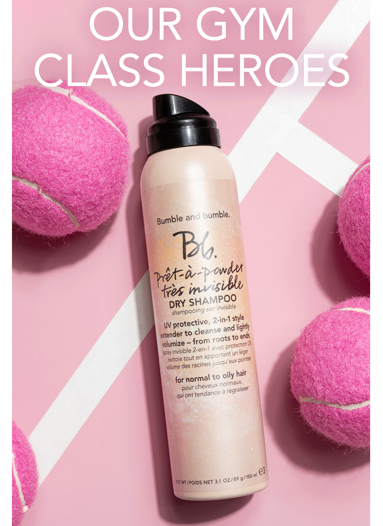 Bumble and Bumble Gym bag faves to keep your style on point. Milled