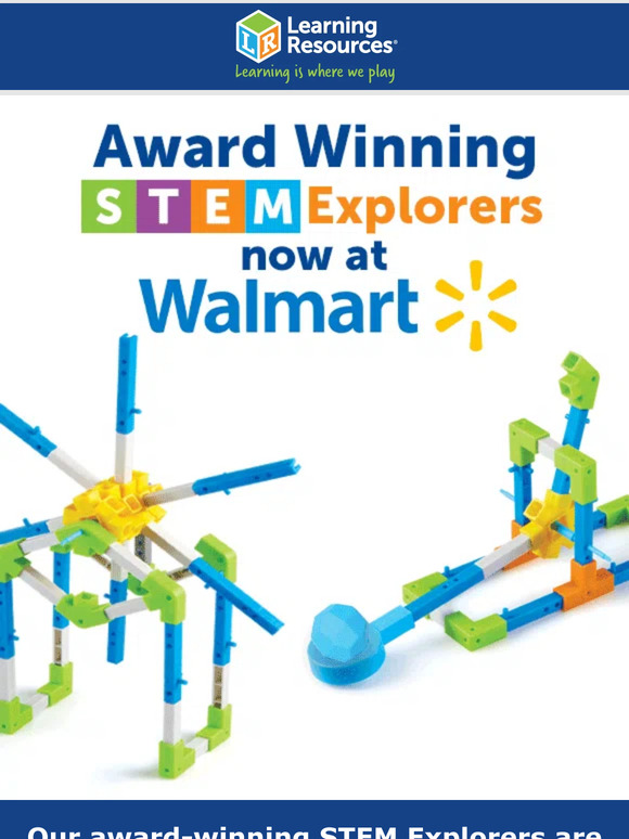 Learning Resources AwardWinning STEM Toys, Now at Walmart! Milled