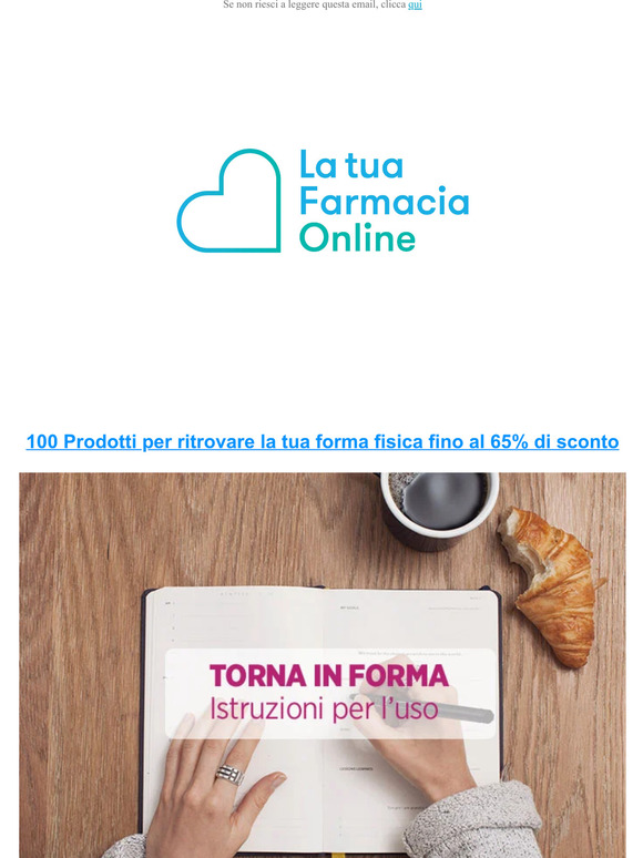 Back in shape 100 prodotti fino al 65% di sconto