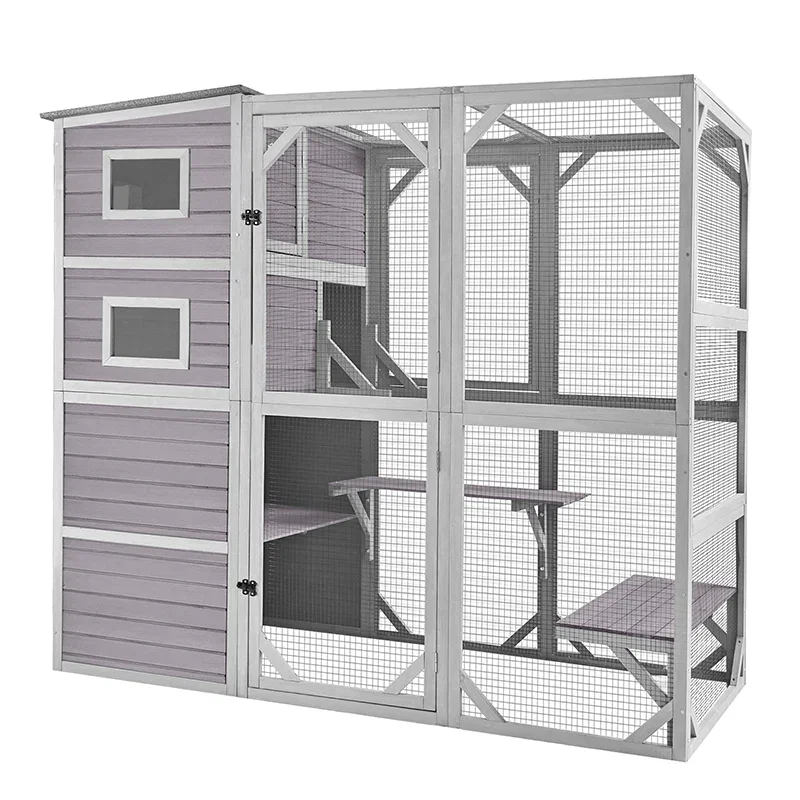 Aivituvin-AIR54 Outdoor Cat Enclosure | Large Pet Enclosure