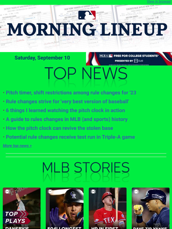 MLB Shop Rule changes for 2023 All you need to know Milled