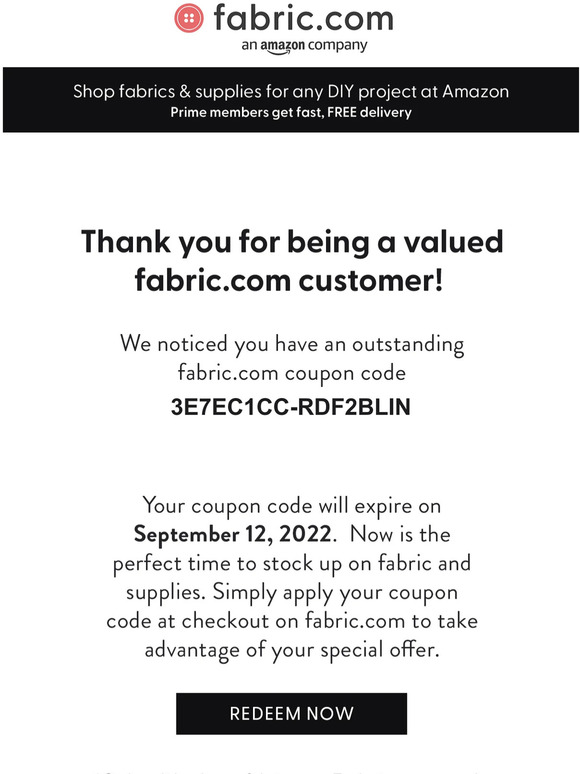 Coupon code savings are waiting for you!