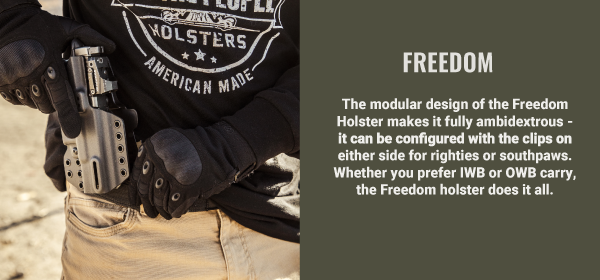 The American-Made Independence Holster from We The People Holsters