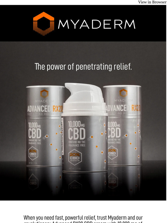 10,000 mg of Deep Penetrating Pain Relief - Advanced RX20